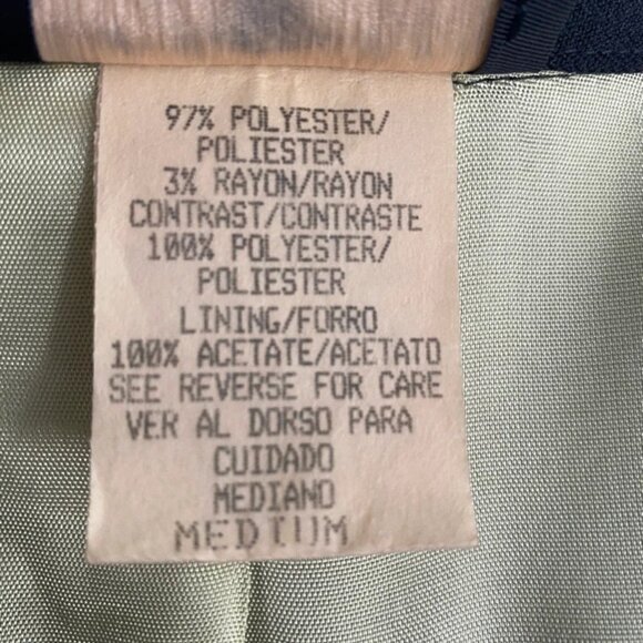 Vintage 1990s Y2K Houndstooth Jacket Black White Lime womens size S - Picture 9 of 10